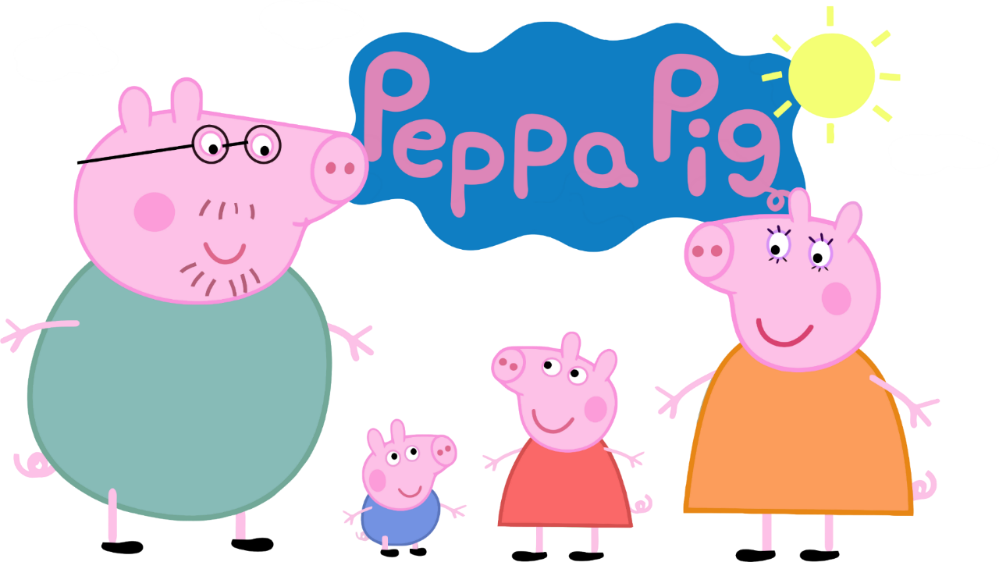 Casinha Peppa Pig e Rebeca